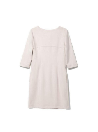 Платье-футляр из искусственной замши с карманами 838 || Плаття жін. CE LPL 838, р.170-100-106, beige