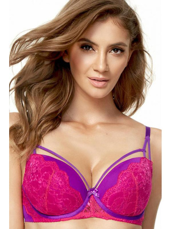 Бюстгальтер push up Kinga Missi PU-657 Малиново-фиолетовый