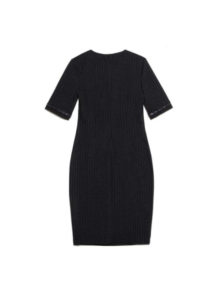 Платье-футляр с легким мерцанием люрекса LPL 1039