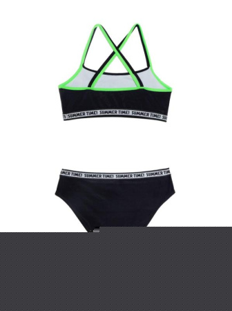 Костюм куп. дев. E FUN || Костюм купальний для дівчат E FUN, р.158,164-84, чорний