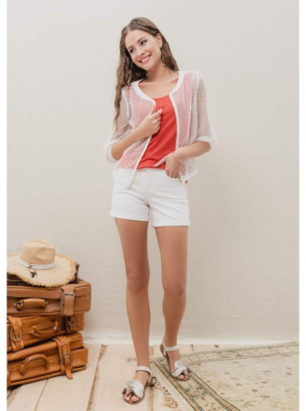 Джинсовые шорты с эффектом &quot;мгновенная коррекция живота&quot; CON-131