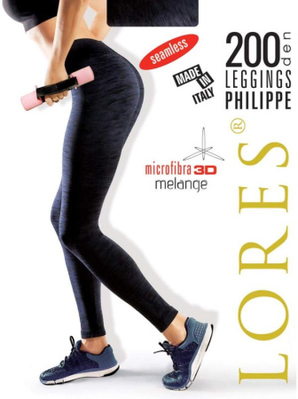 Леггинсы Lores Philippe 200 den, 3, blue(бледно-голубой)