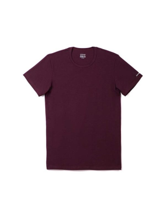 Футболка MF 744 || DiWaRi Фуфайка чол. DIWR BASIC MF 744, р.182,188-108, бордовий