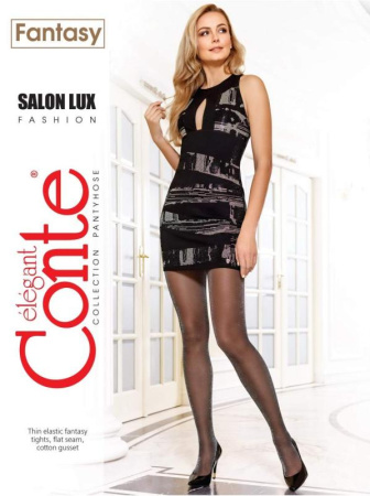 Блестящие колготки SALON LUX Lycra