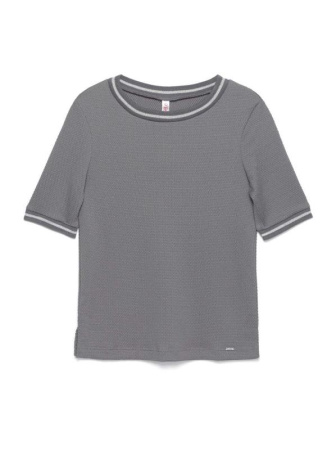 Фактурный джемпер в стиле спорт-шик LD 685