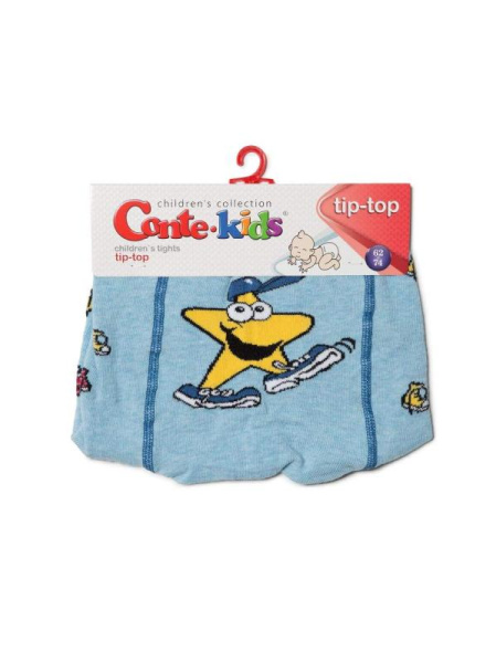 Колготки дитячі Conte Kids TIP-TOP, р. 80-86, 441 блакитний Колготки дитячі Conte Kids TIP-TOP, р. 80-86, 441 блакитний