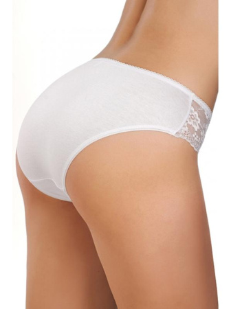 Полные трусики ORO Alessia 2202 Белый || Полные трусики ORO Alessia 2202 Белый