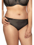Полные трусики Kinga Justine P-638/2 Черно-бежевый