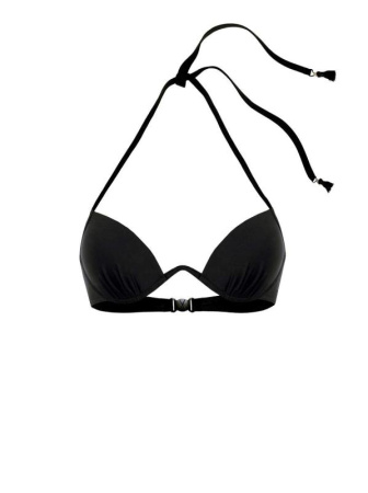 Бикини-балконет VIKI || ВКТ CE Бюстгалтер купальний жіночий  VIKI, р.80(D), чорний