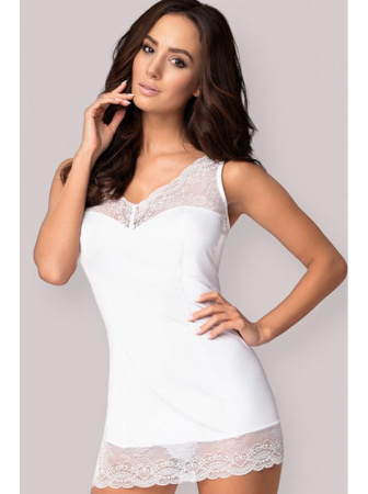 Комплект Obsessive Miamor chemise  Белый