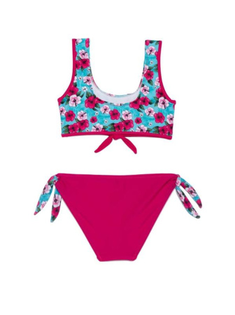 Костюм куп. дев. E MILI || Костюм купальний для дівчат E MILI, р.122,128-60, фуксія