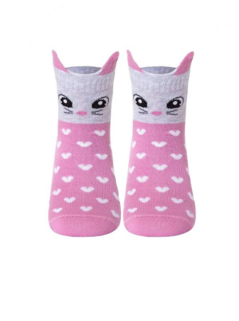 Носки дет. CK TIP-TOP 17С-59СП, р.14, 321 светло-розовый || Шкарпетки дит. TIP-TOP 17С-59СП, р.14, 321 світло-рожевий