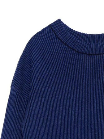 Вязаное платье из пряжи премиальной качества с модалом LDK 064 || Плаття жін. CE LDK064 18С-216СП, р.170-88-94, dark navy