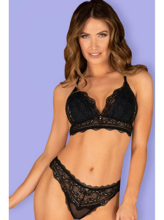 Комплект Obsessive Renelia set Черный