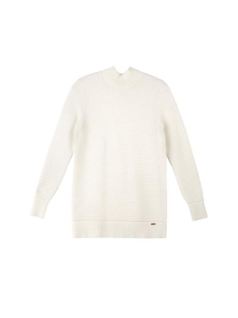 Удлиненный свитер из итальянской пряжи с модалом 037 || Джемпер жін. CE LDK037 18С-52СП, р.170-84, попелясто-рожевий