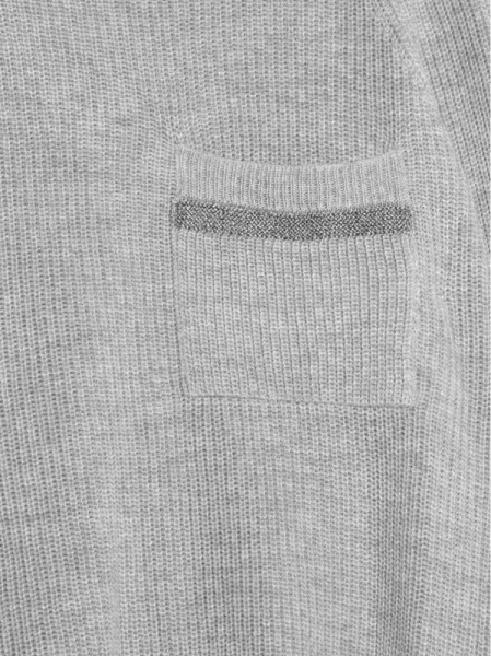 Джемпер из объемной итальянской пряжи с мериносовой шерстью и кашемиром LDK 065