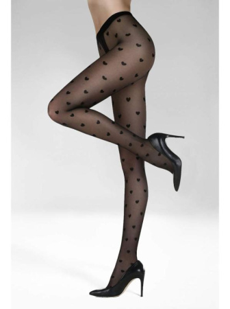 Колготки с узором GATTA Funny 08, 4, nero(черный) || Колготки с узором GATTA Funny 08, 4, nero(черный)