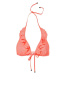 Бикини мягкие треугольники с рюшей EVA || ВКТ CE Бюстгалтер купальний жіночий EVA, р.82-88, кораловий