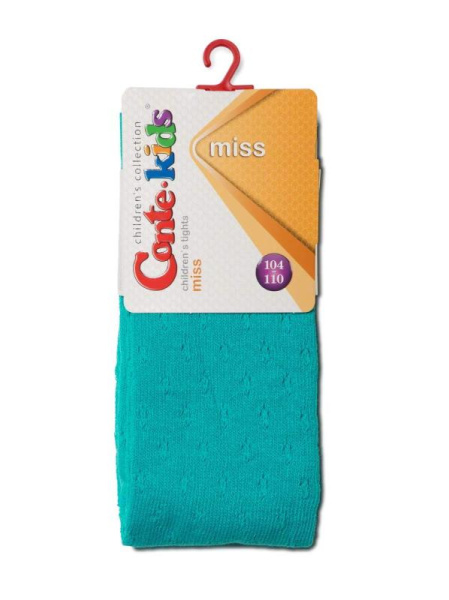 Колготки дитячі Conte Kids MISS 7С-80СП, р. 104-110, 404 бірюза Колготки дитячі Conte Kids MISS 7С-80СП, р. 104-110, 404 бірюза