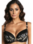 Бюстгальтер push up Ewa Bien Alba B214 Черный с вышивкой || Бюстгальтер push up Ewa Bien Alba B214 Черный с вышивкой