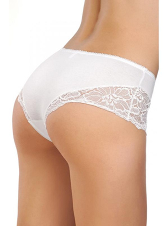 Полные трусики ORO Rosabella 2224 Белый || Полные трусики ORO Rosabella 2224 Белый