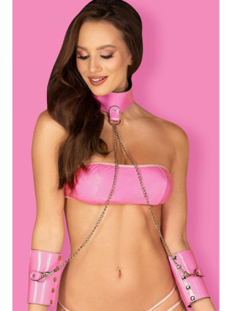 Наручники Obsessive Lollypopy Розовый