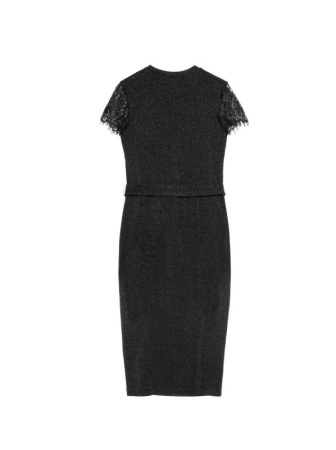 Платье жен. Conte LPL 1159, р.170-84-90, black-silver || Плаття жін. CE LPL 1159, р.170-84-90, black-silver