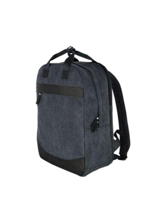 Рюкзак Унисекс Exodus Leather  Canvas  Серый R1002Ex021 || Рюкзак Унисекс Exodus Leather  Canvas  Серый R1002Ex021