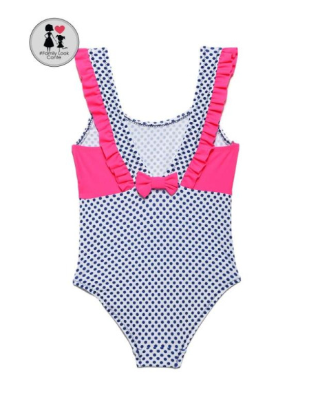 Слитный купальник в мелкий горошек FUN BUBBLE