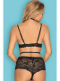 Комплект Obsessive Raquelia set Черный || Комплект Obsessive Raquelia set Черный