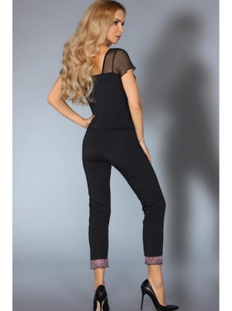 Комплект LivCo Corsetti Dorothy Черно-розовый || Комплект LivCo Corsetti Dorothy Черно-розовый