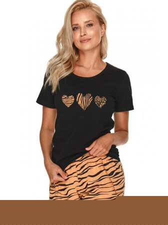 Пижама Taro Anika 2675 Черный-капучино