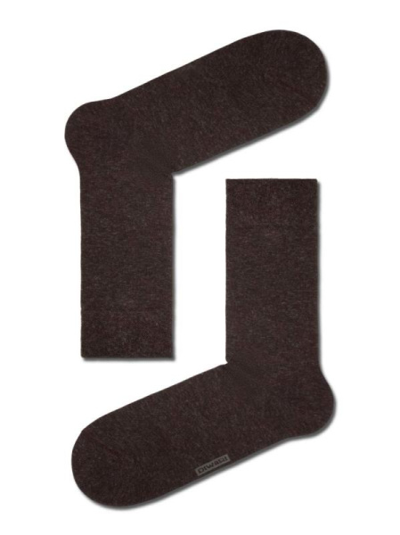 Носки муж. DW COMFORT (кашемир) 15С-66СП, р.25, 000 темно-коричневый