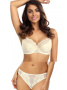 Комплект Ewa Bien Colette - бюстгальтер полумягкий B150 и бразилианки C511 Кремовый || Комплект Ewa Bien Colette - бюстгальтер полумягкий B150 и бразилианки C511 Кремовый