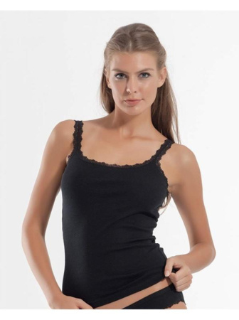 Женская майка Oztas A-2048, 2XL, Черный