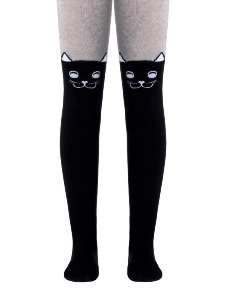 Колготки дитячі Conte Kids TIP-TOP, р. 92-98, 466 чорний-сірий Колготки дитячі Conte Kids TIP-TOP, р. 92-98, 466 чорний-сірий