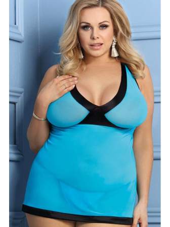 Комплект Anais Liessa Бирюзово-черный