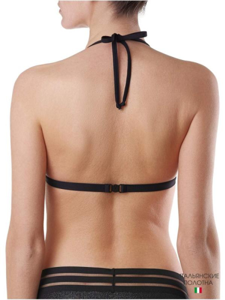 Лиф с мягкими треугольными чашками с эффектом мерцания ELLIE