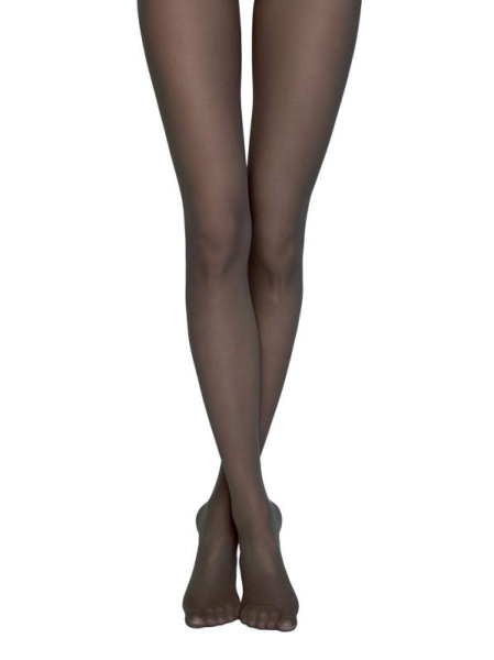 Матові колготки з ефектом тюлю TULLE Lycra, р. 4, Grafit