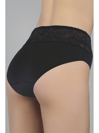 Полные трусики ORO Stella 2209 Черный || Полные трусики ORO Stella 2209 Черный