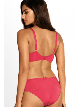 Комплект Ewa Bien Latona - бюстгальтер с мягкой чашкой B103 и полные трусики C100 Малиновый || Комплект Ewa Bien Latona - бюстгальтер с мягкой чашкой B103 и полные трусики C100 Малиновый