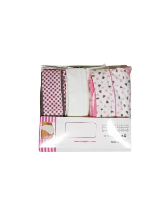 Женские трусики-слипы SEVIM Арт: 5537, L, Серо-розовое ассорти || Женские трусики-слипы SEVIM Арт: 5537, L, Серо-розовое ассорти