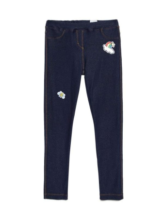 Джеггинсы с аппликацией HONEY || Джеггинсы с аппликацией HONEY