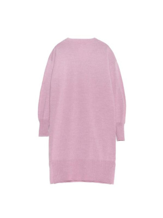 Ультракомфортное платье из итальянской пряжи с мериносовой шерстью LDK 072 || Плаття жін. CE LDK072 18С-224СП, р.170-92-98, chai latte