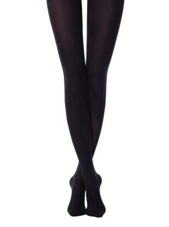 Теплые колготки из нитей микрофибры и лайкры EPISODE 80 Lycra, р.4, Nero