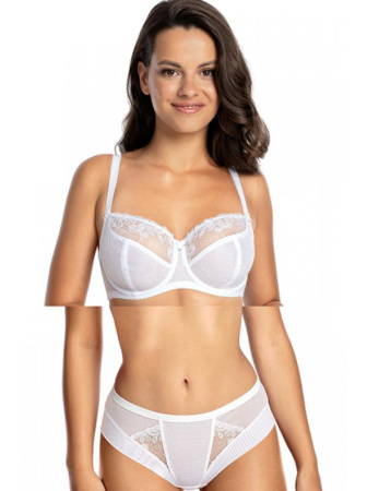 Комплект Gaia - бюстгальтер с мягкой чашкой Eve 1027 и полные трусики Goldie 899 Белый