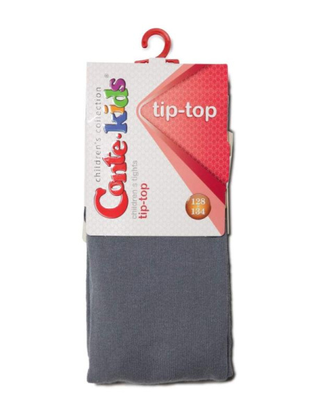 Колготки дитячі Conte Kids TIP-TOP, р. 128-134, 451 темно-сірий