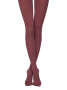 Щільні меланжеві колготки DIAMOND Lycra, р. 4, bordo