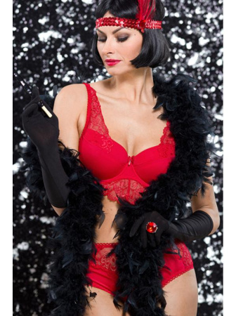 Комплект Ava Blush - бюстгальтер push up AV 1794 и бразилианки AV 1794/b Красный