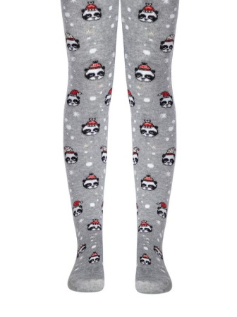 Колготки дитячі Conte Kids NEW YEAR 19С-95/1СП, р. 80-86 (14), 554 сірий